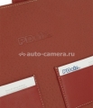 Кожаный чехол-книжка для Macbook Air 13" PDair Book Type, цвет red (3RIPNBBX1)