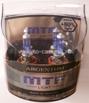 Автосвет Галогеновые лампы HB4 55w Argentum+80% MTF Light